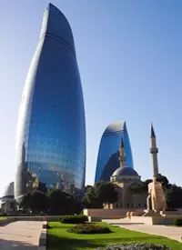 Самолет Москва — Баку